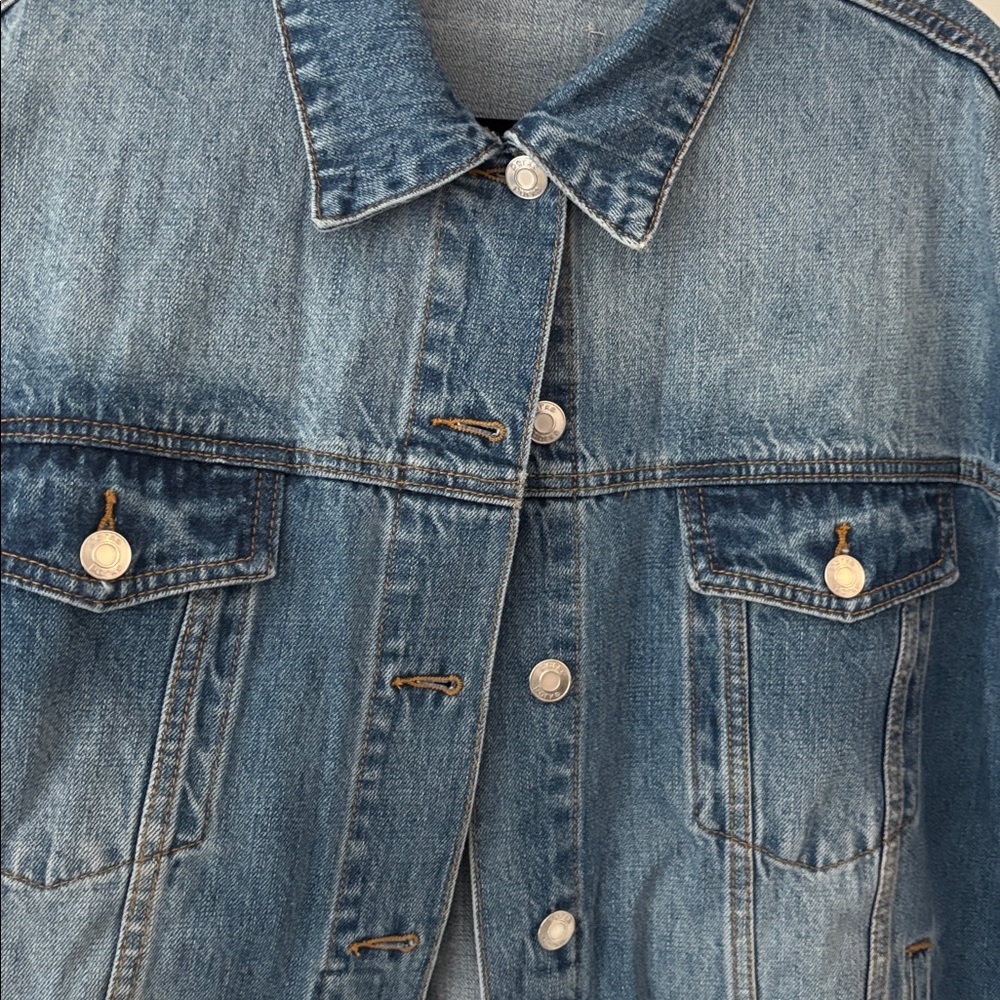 Parke Blue Denim Jean Jacket - Picture 6 of 9